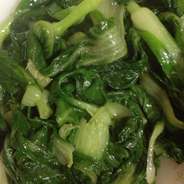 天气晴sunny做的炒青菜