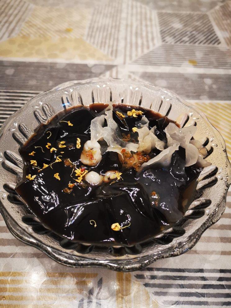 清热豆浆龟苓膏