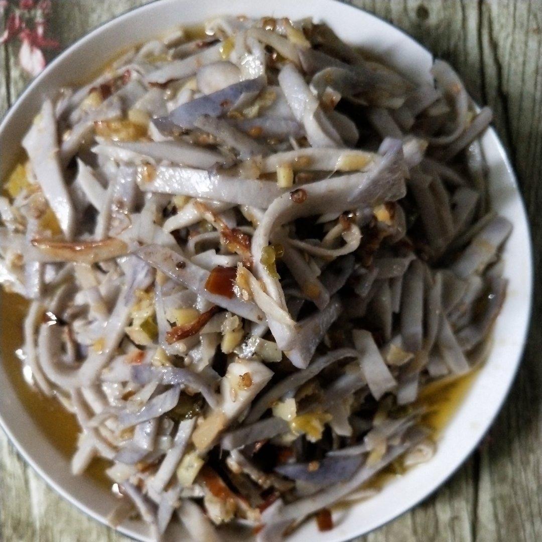 滑炒芋母丝