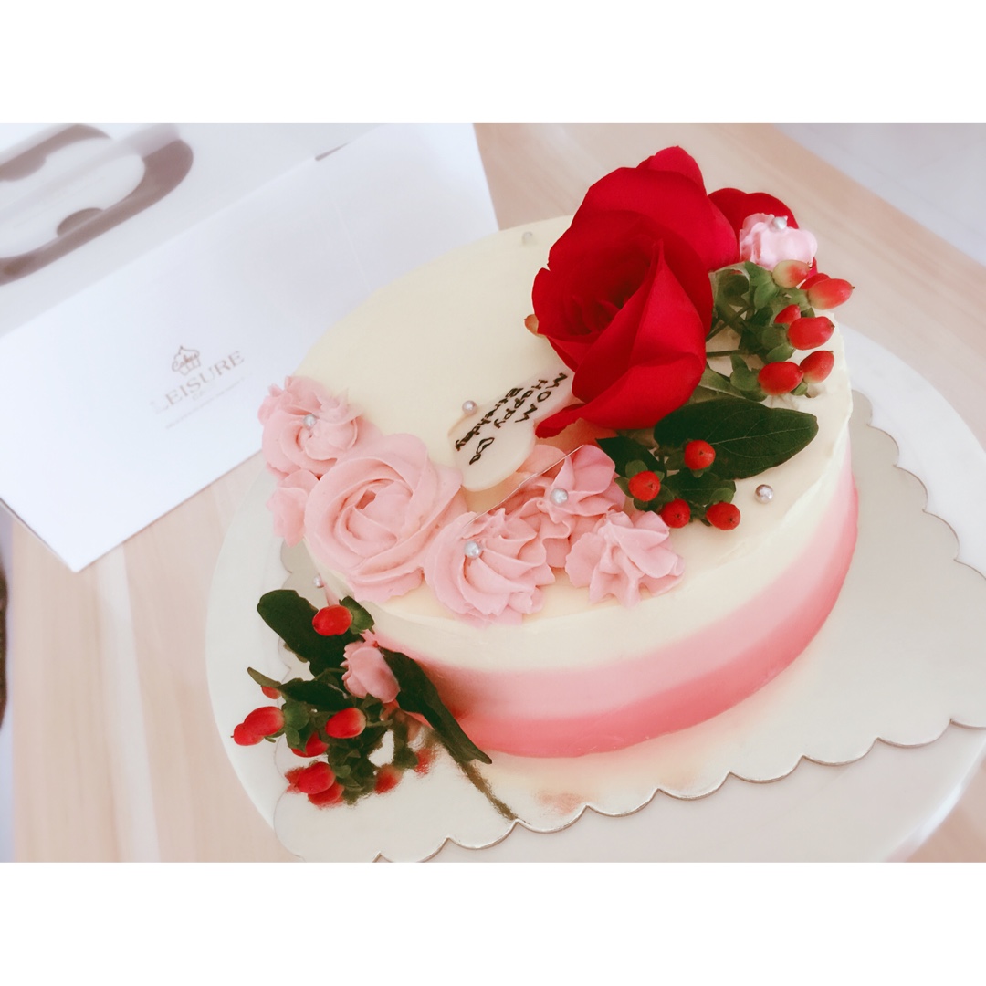 鲜花蛋糕