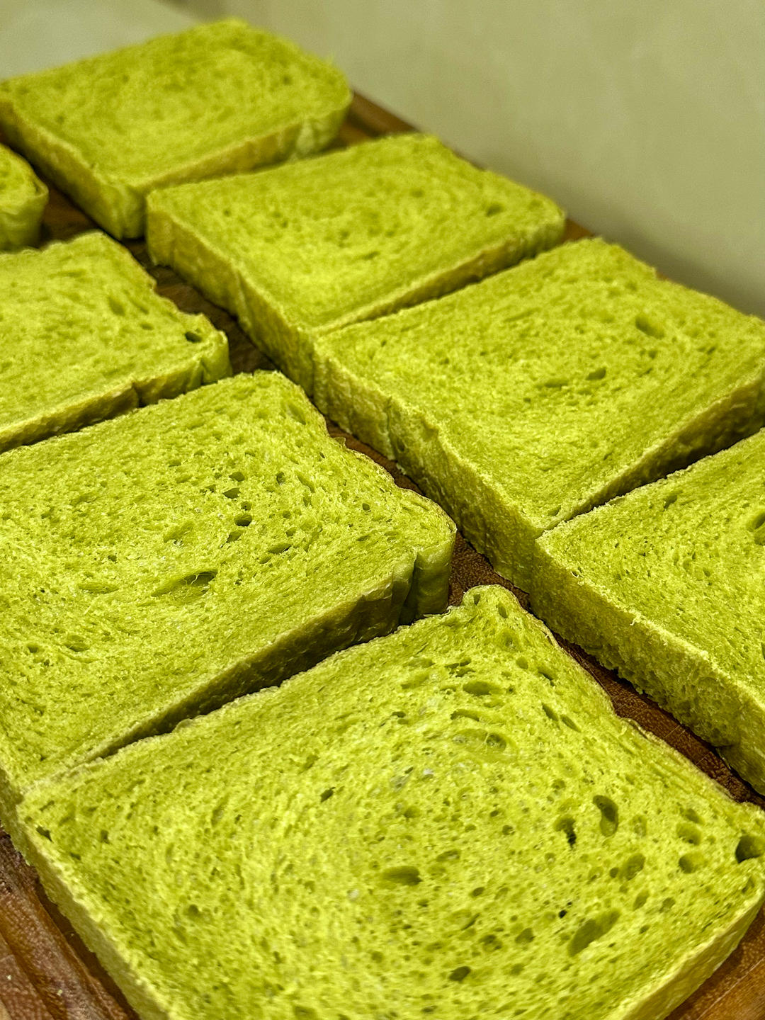 最正宗的日式抹茶红豆吐司