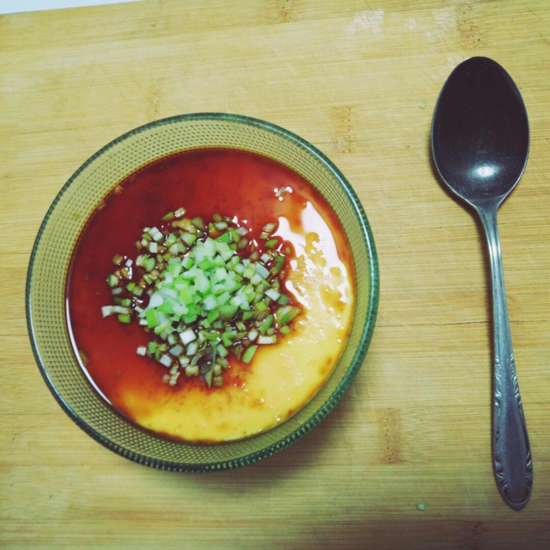 平滑如镜的蛋羹