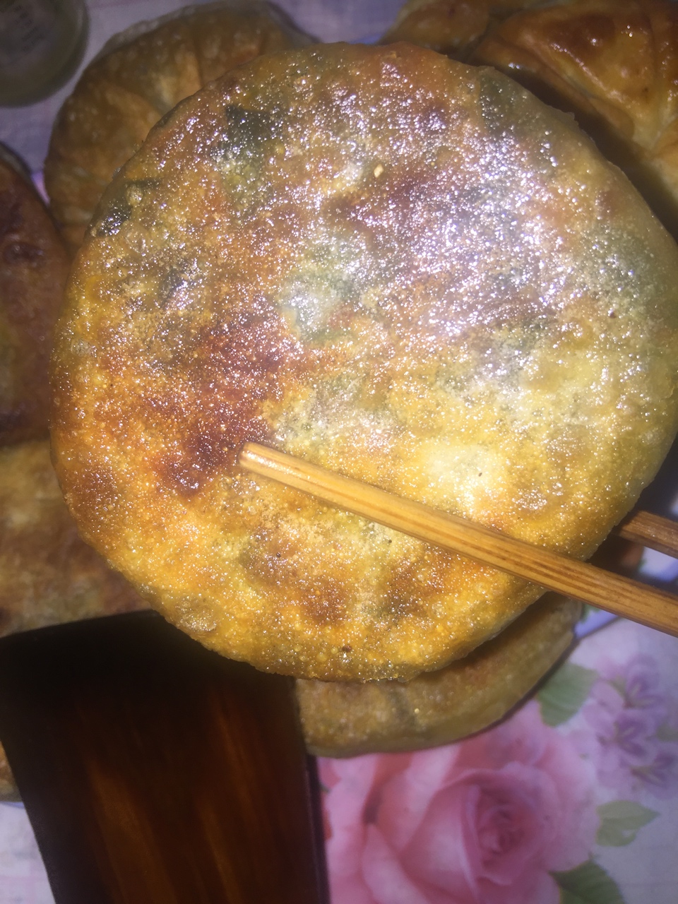 香酥韭菜饼