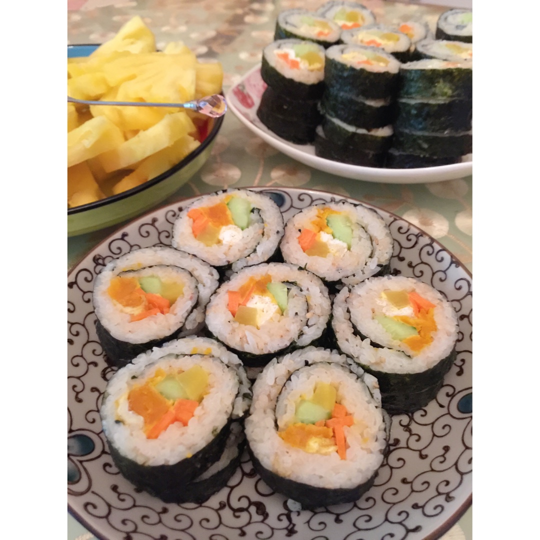 3种家常寿司做法（加利福尼亚卷，寿司卷）