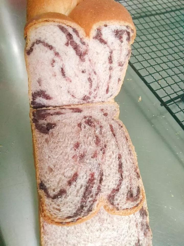 养生紫米吐司（中种法）