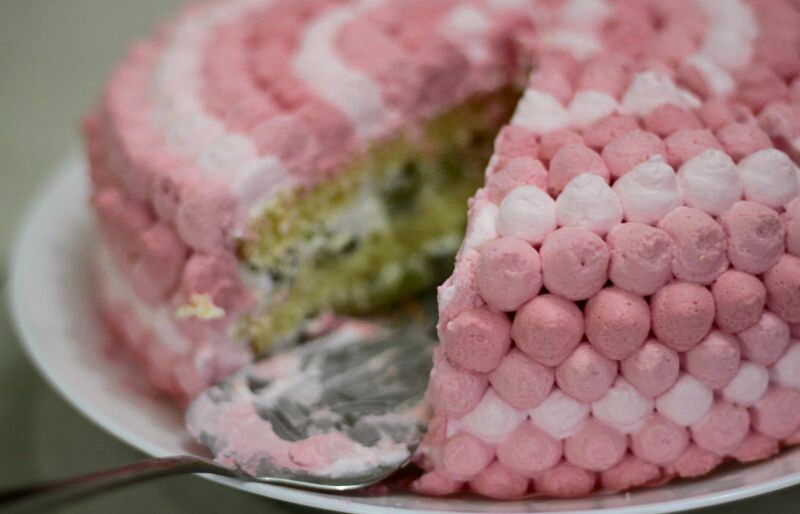 最最温柔的渐变蛋糕