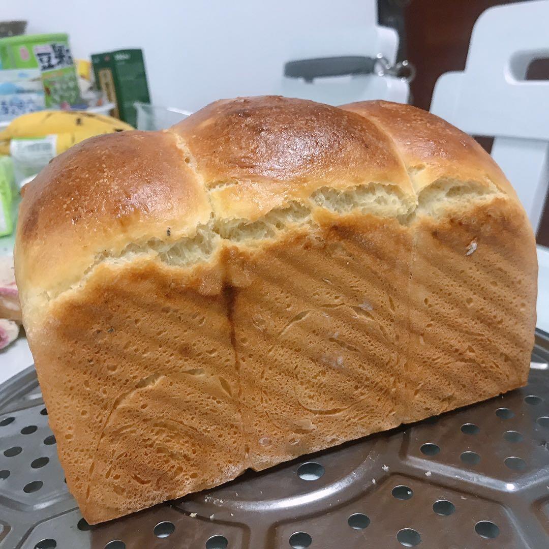 【小高姐】柔软牛奶吐司 奶香浓郁 无需机器 全手工操作