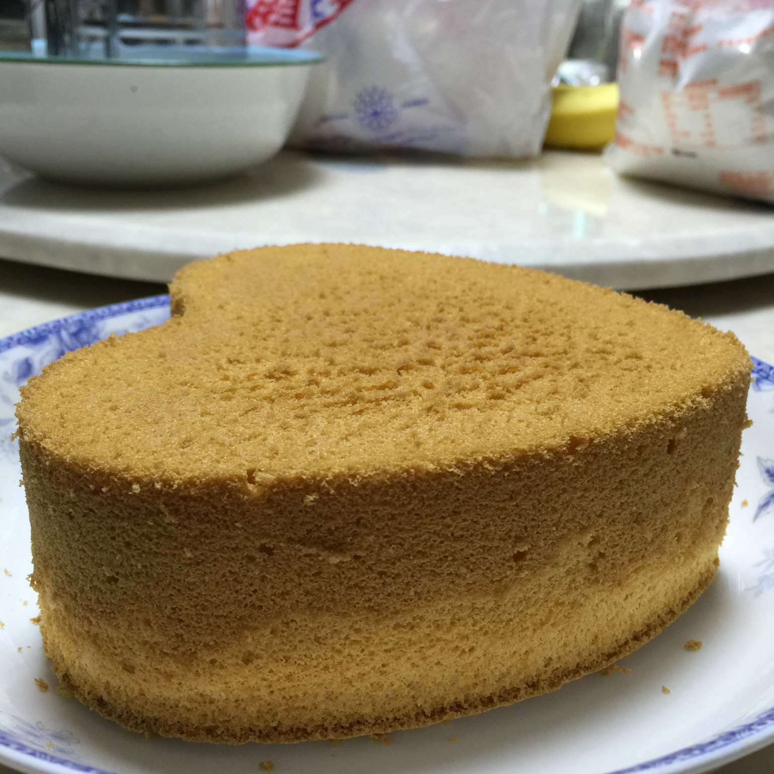 6寸戚风蛋糕（2蛋）