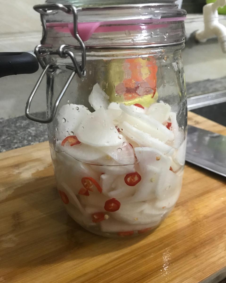 腌酸辣萝卜