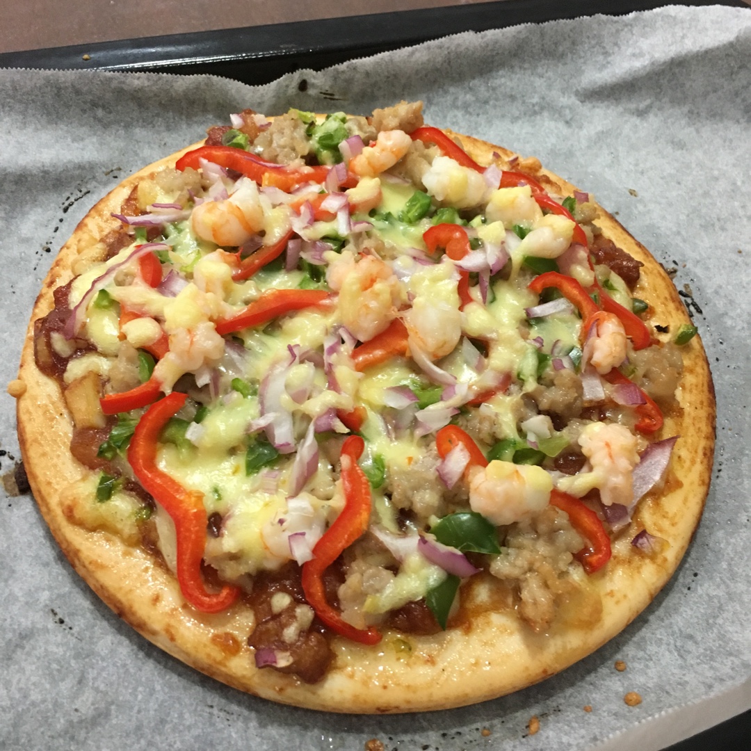 8寸纯手工什锦披萨