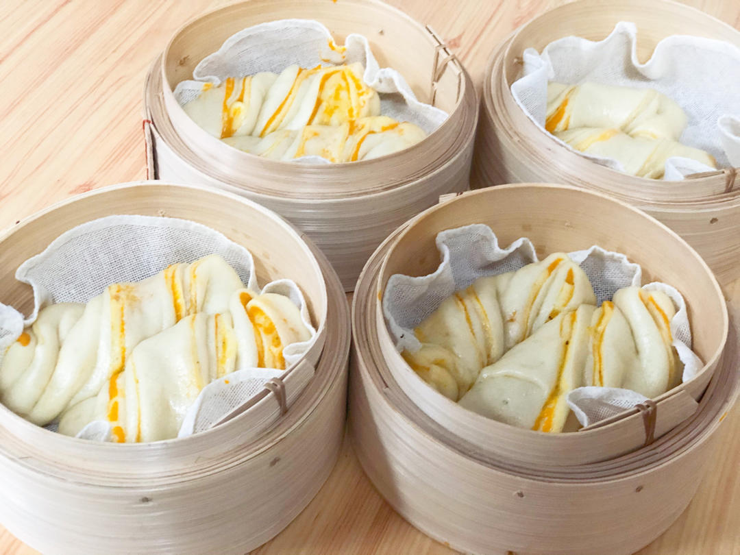 超柔软南瓜花卷