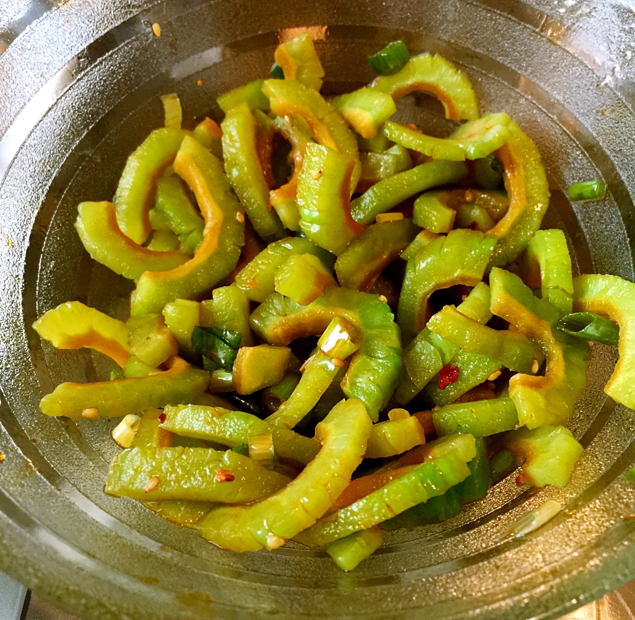 凉拌苦瓜