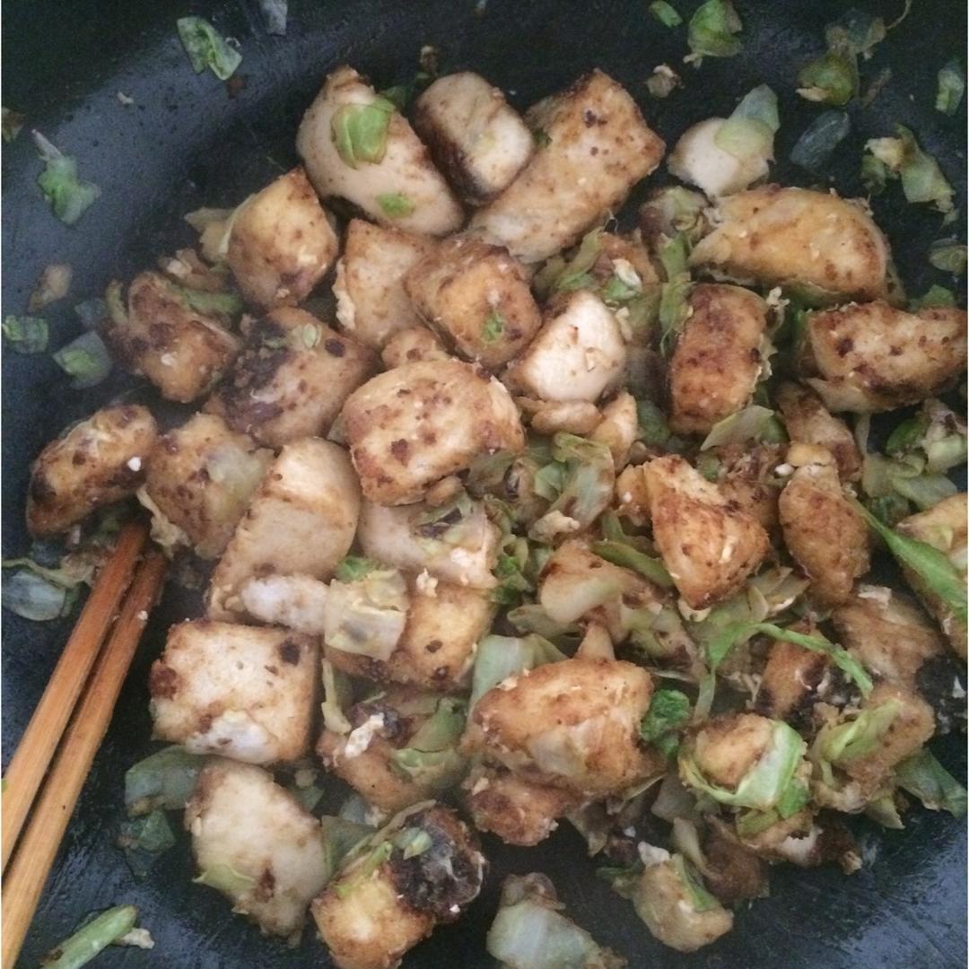 卷心菜炒馒头