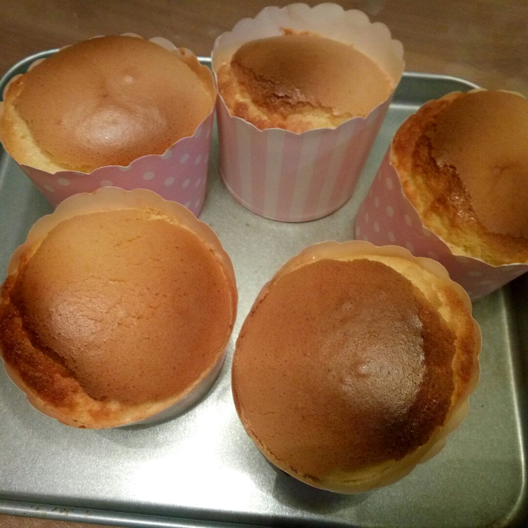 6寸原味戚风蛋糕