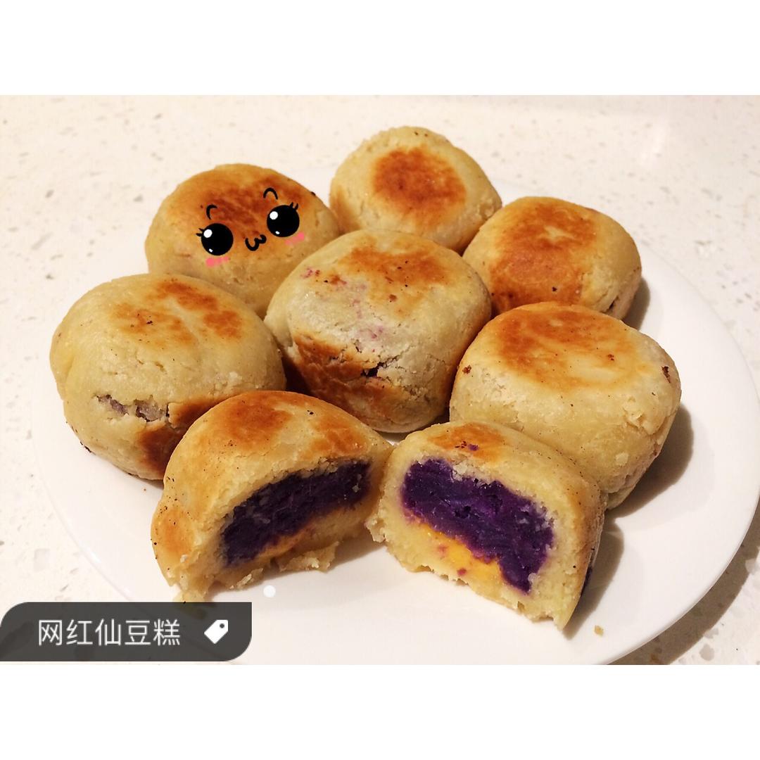网红虎皮饽饽（仙豆糕）原身宝斗饼
