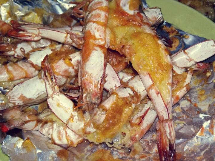 芝士焗大虾（超简单版）的做法