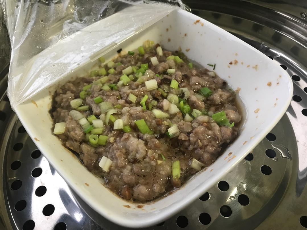 香菇蒸肉饼