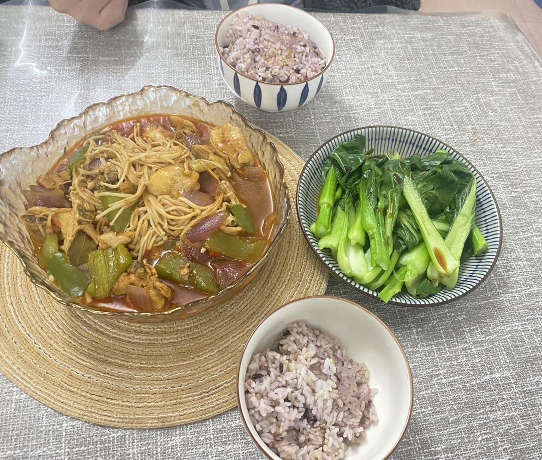红烧鸡块 焖烧