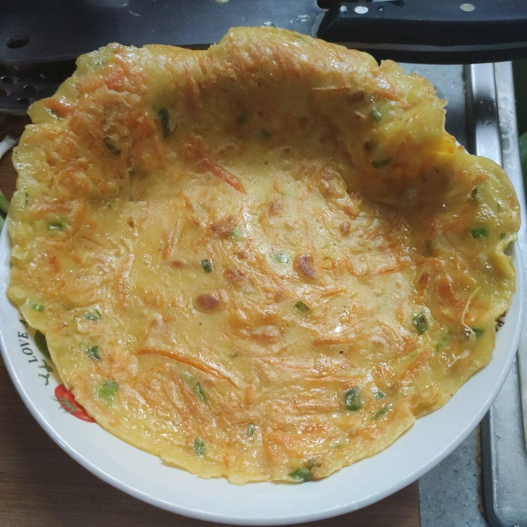 营养早餐 胡萝卜鸡蛋饼