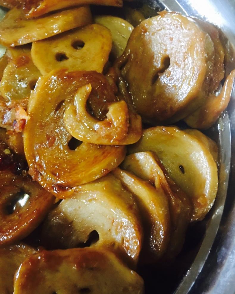 10月坊做的素烧面筋