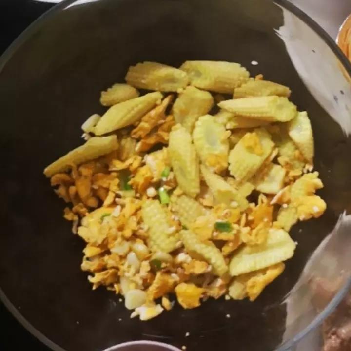 玉米笋炒蛋