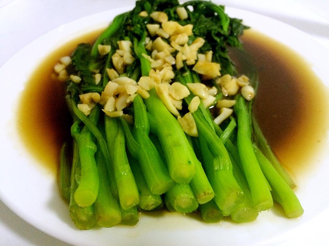 白灼菜心