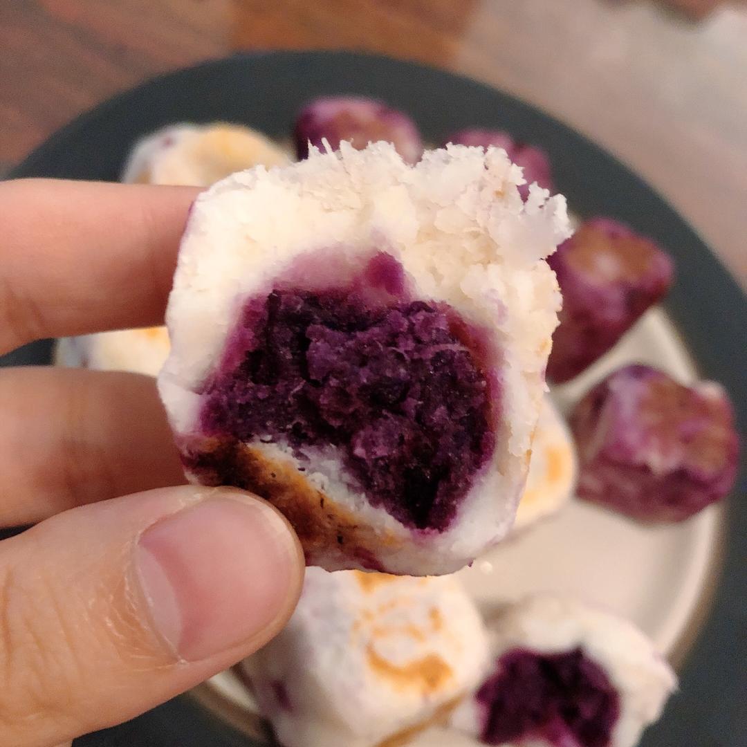 减脂期主食 红豆山药糕 无糖低油