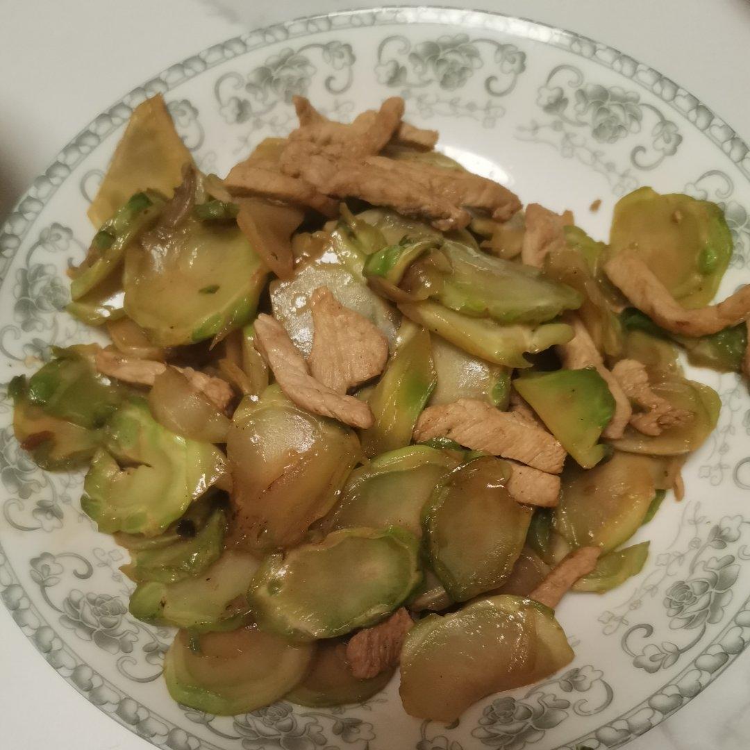 儿菜炒肉