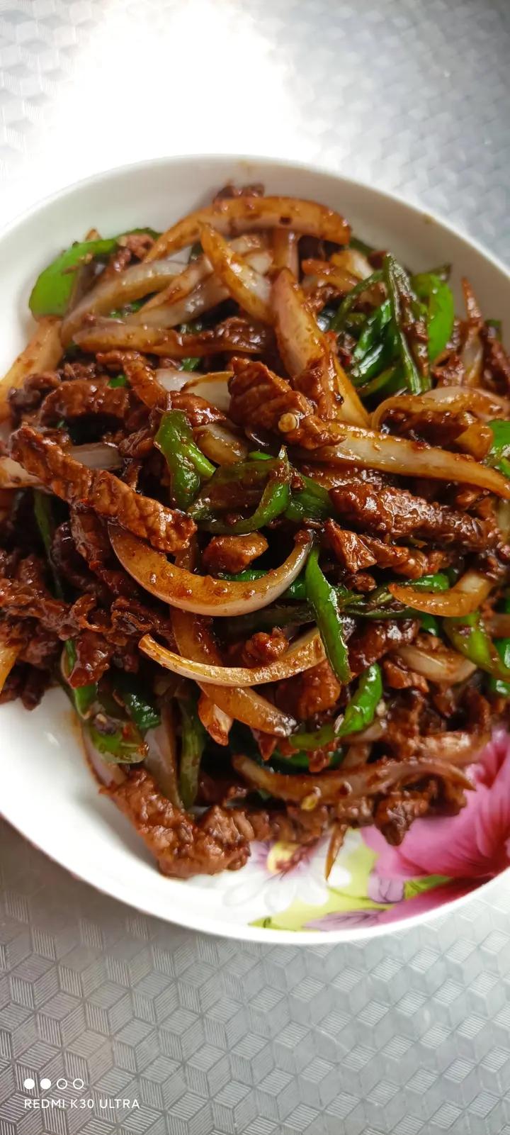 孜然炒牛肉