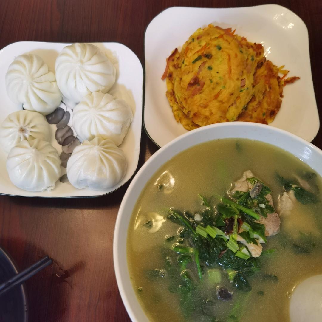 万能上汤做出来的西洋菜