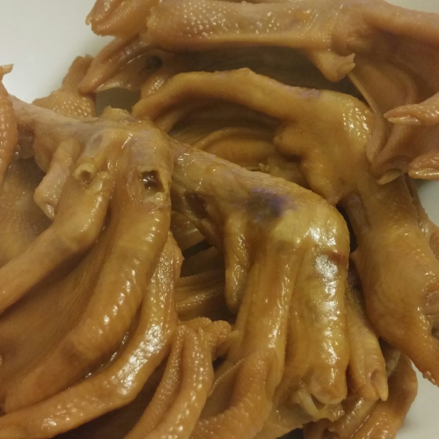 香卤鸭掌（好吃得不得了）