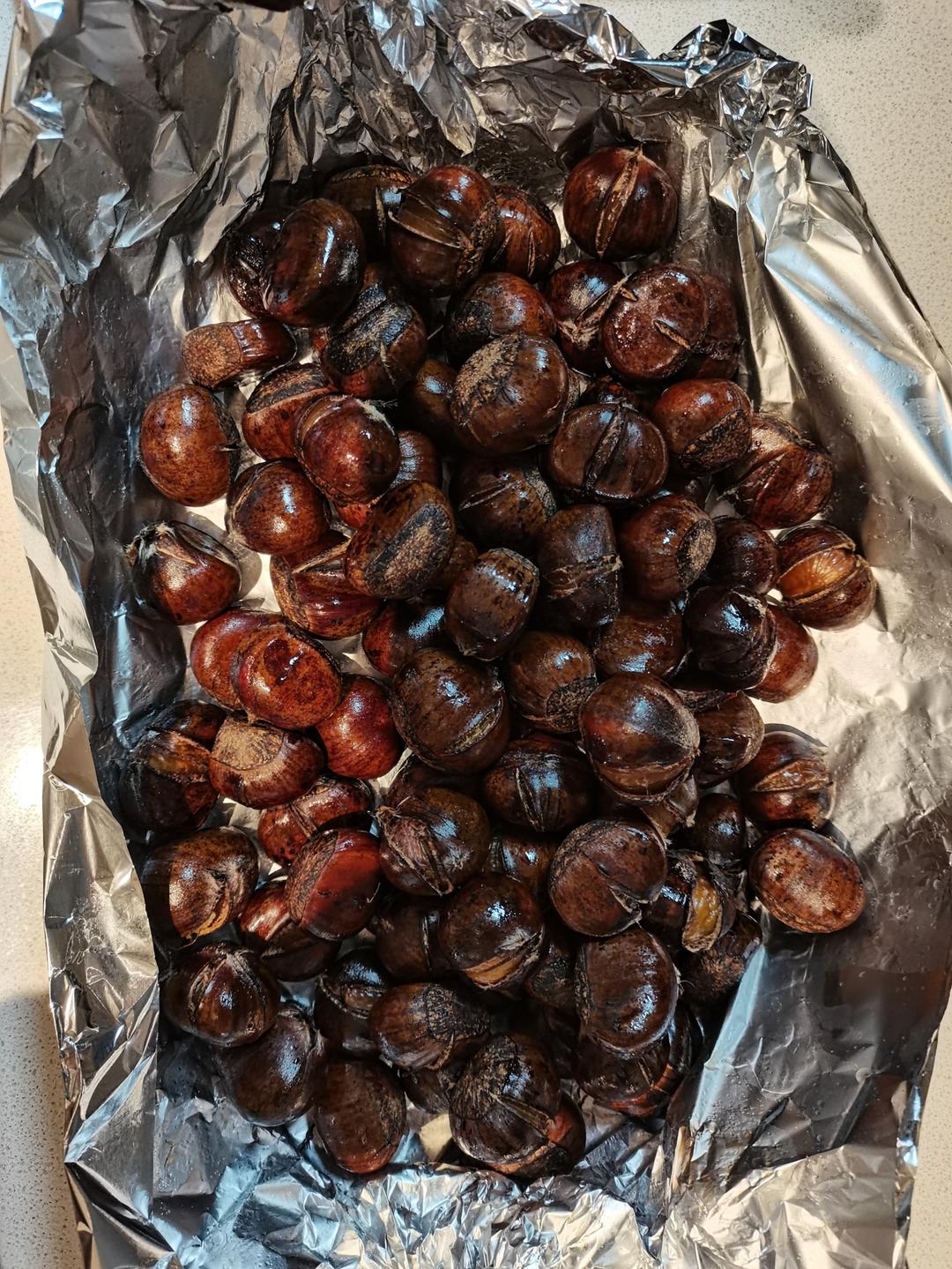 ‼️香甜软糯‼️轻松好剥㊙️烤箱版糖炒栗子