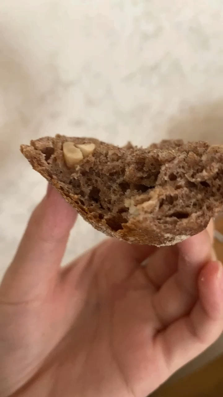 欧包的秘密（免揉/大孔洞/核桃/超简单）