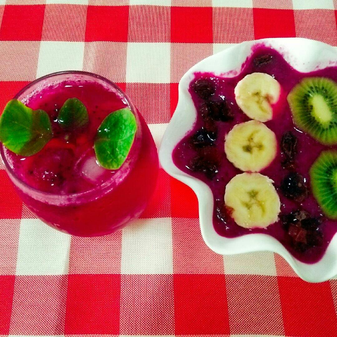 【山姆厨房】奇亚籽火龙果smoothie bowl