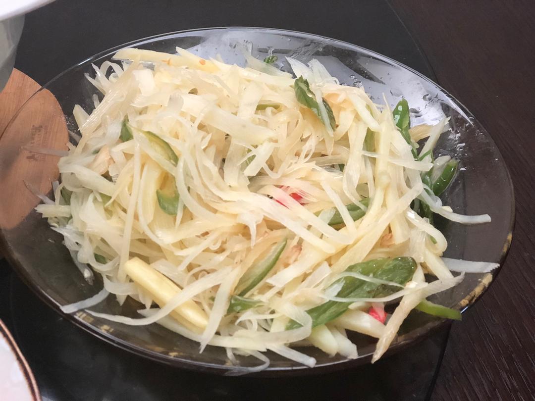 厨师长教你：“炝炒土豆丝”的家常做法，口感爽脆