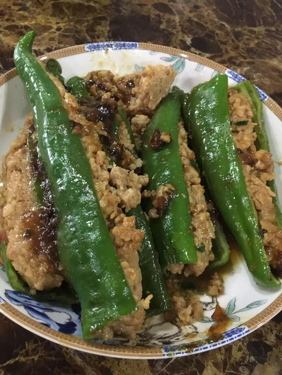 青椒酿肉