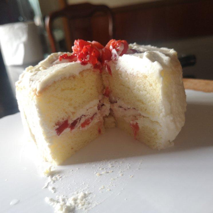 纸杯蛋糕 8寸戚风蛋糕的量