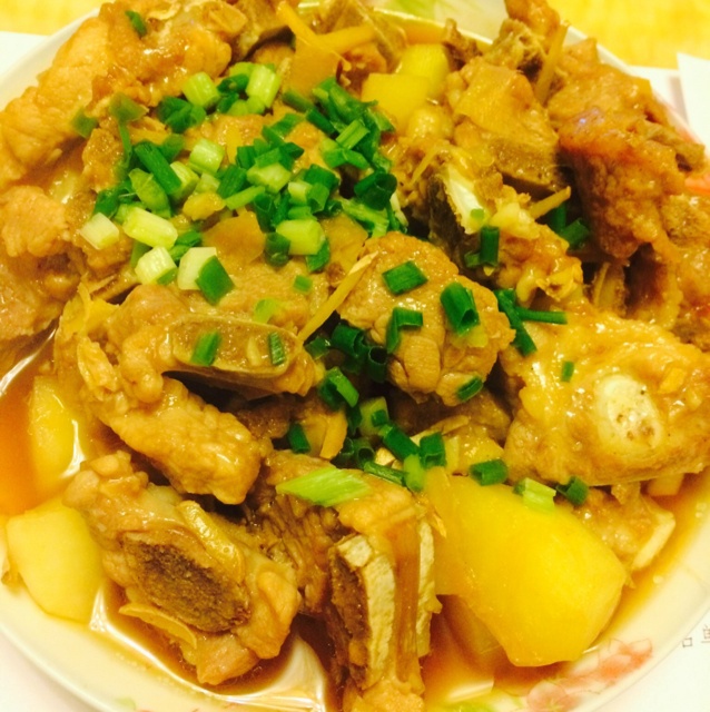 豉椒蒸土豆排骨