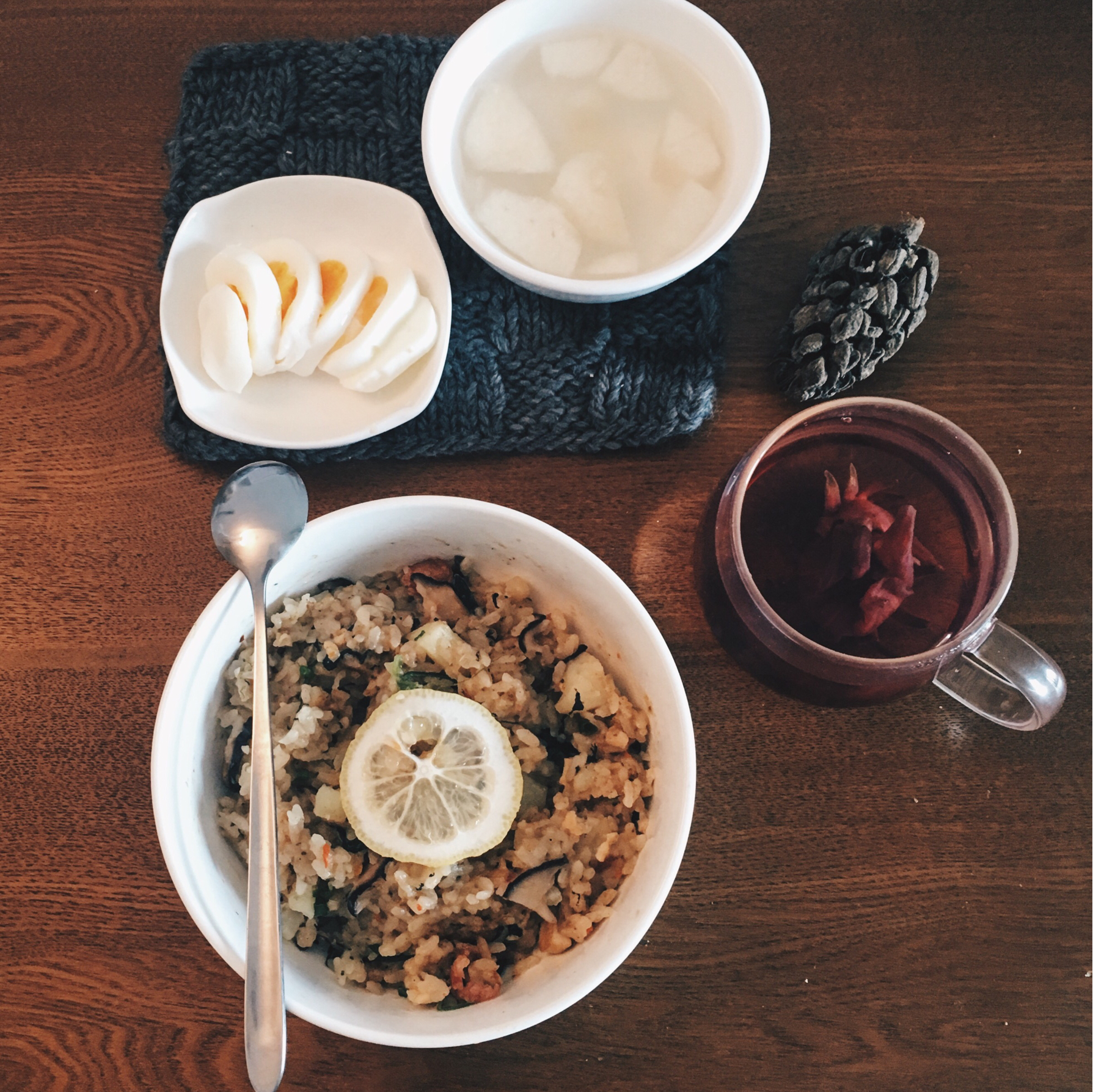 香肠土豆焖饭【一人也要吃好版】