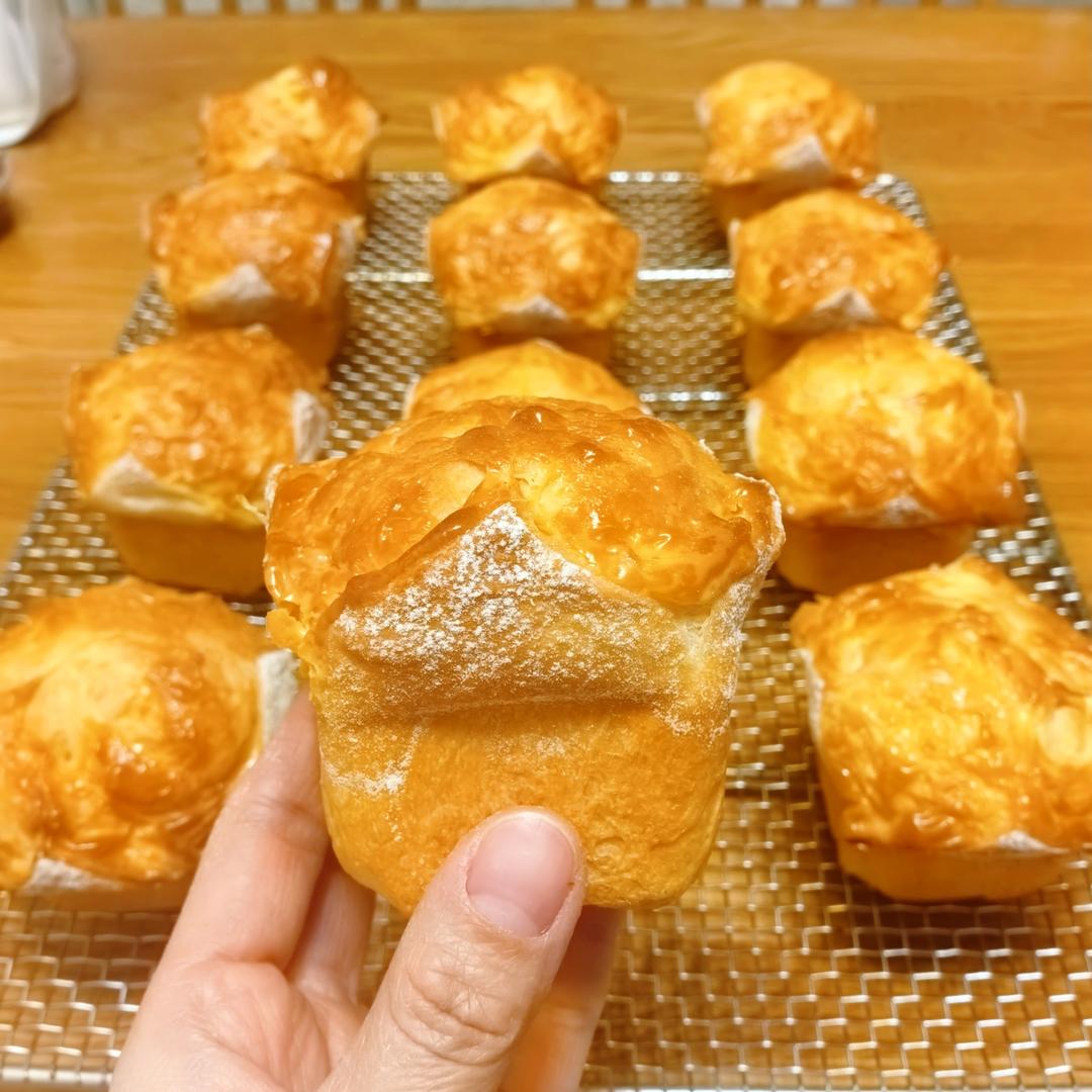 mini岩烧乳酪小面包🔥香香软软巨…好吃