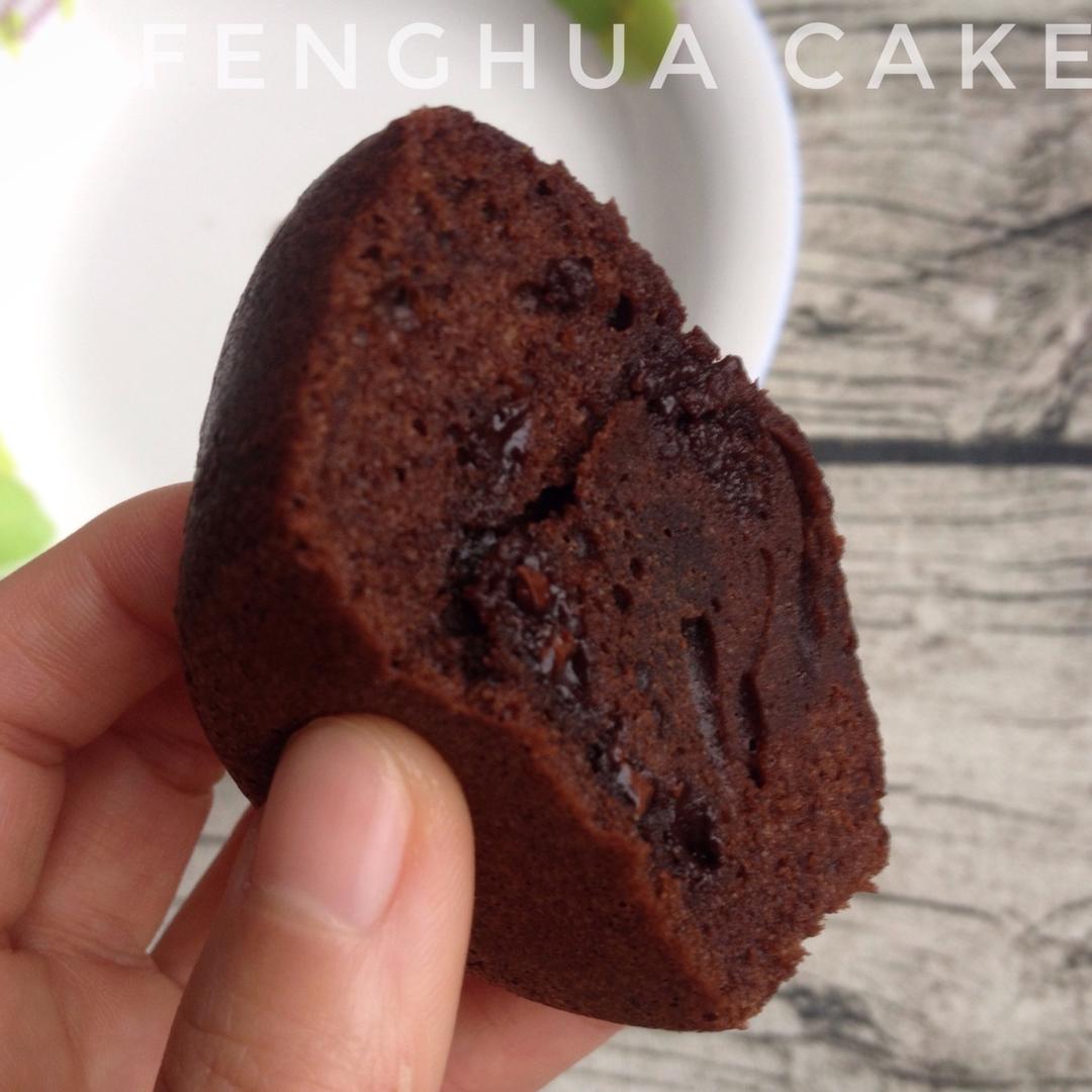 莫尼卡美食厨房：爆浆巧克力蛋糕