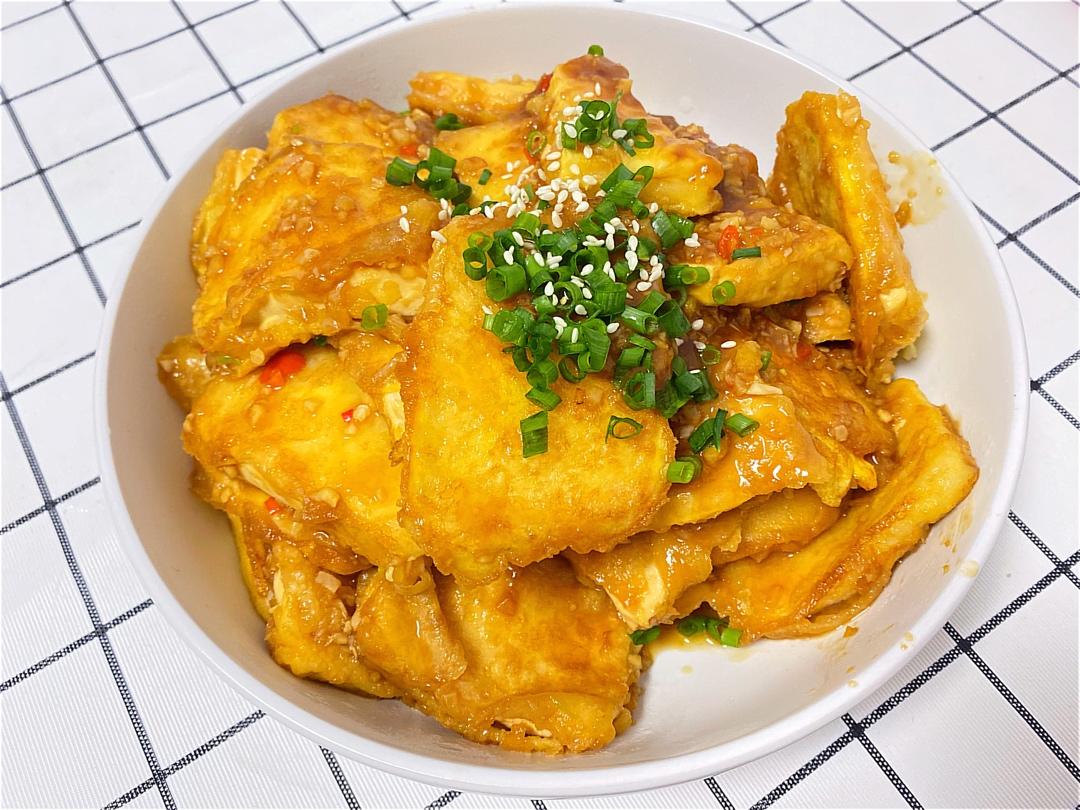无敌好吃的香煎豆腐