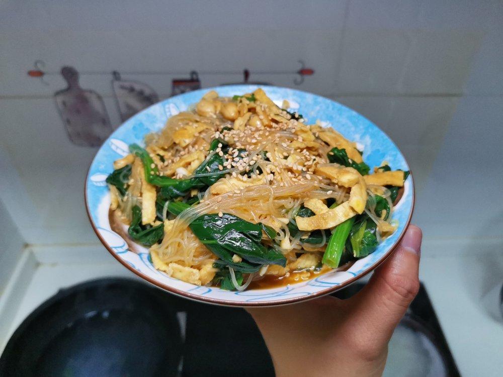 健康低脂凉拌菜—菠菜可以这样吃