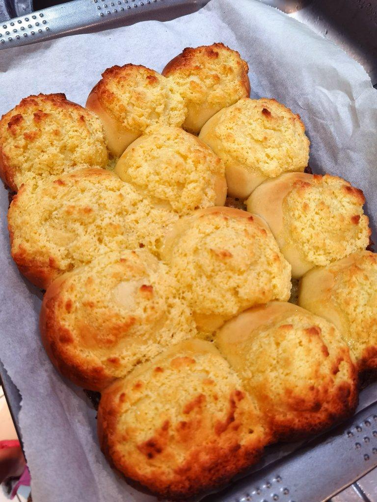 椰蓉餐包（一次发酵，玉米油版，或黄油）