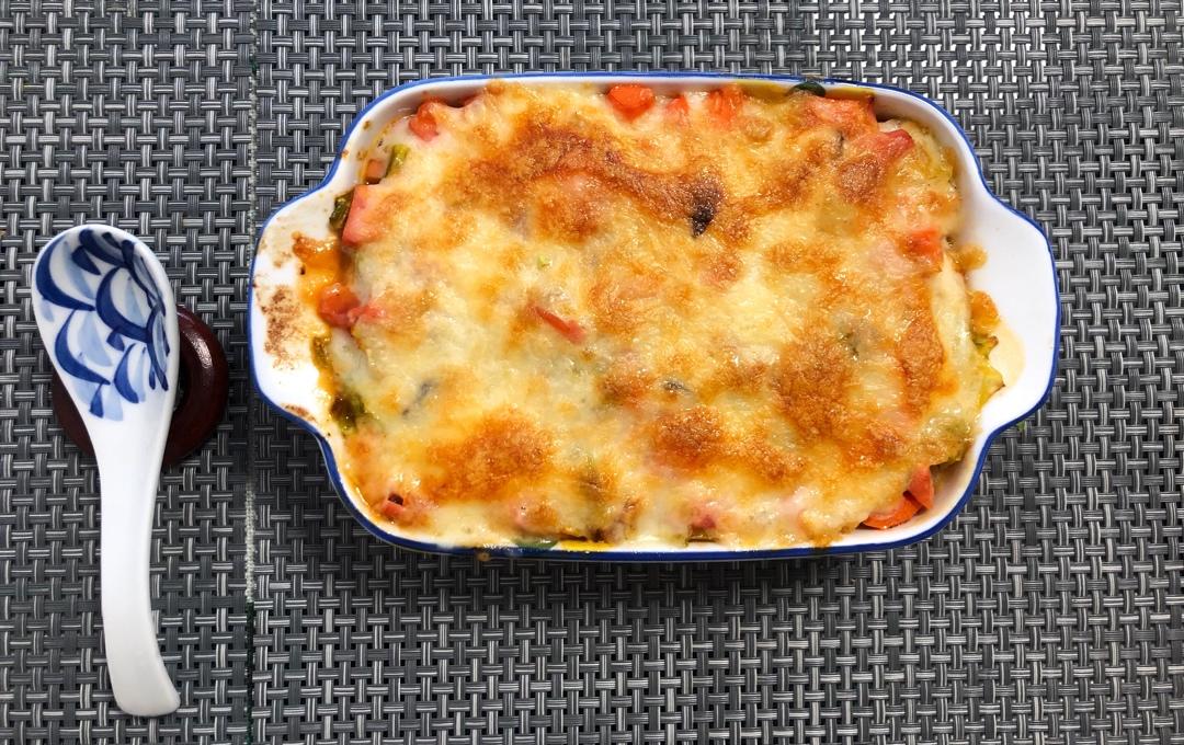 番茄鸡肉浓情焗饭【两人份】