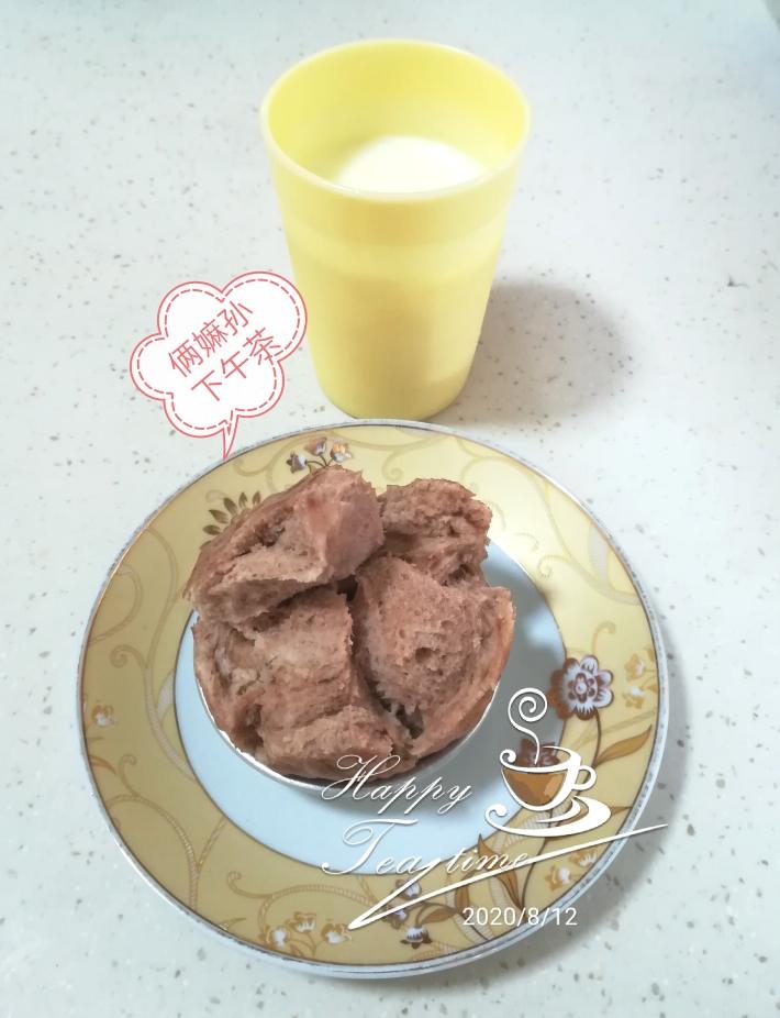 可可粉的开花🌸馒头香甜可口