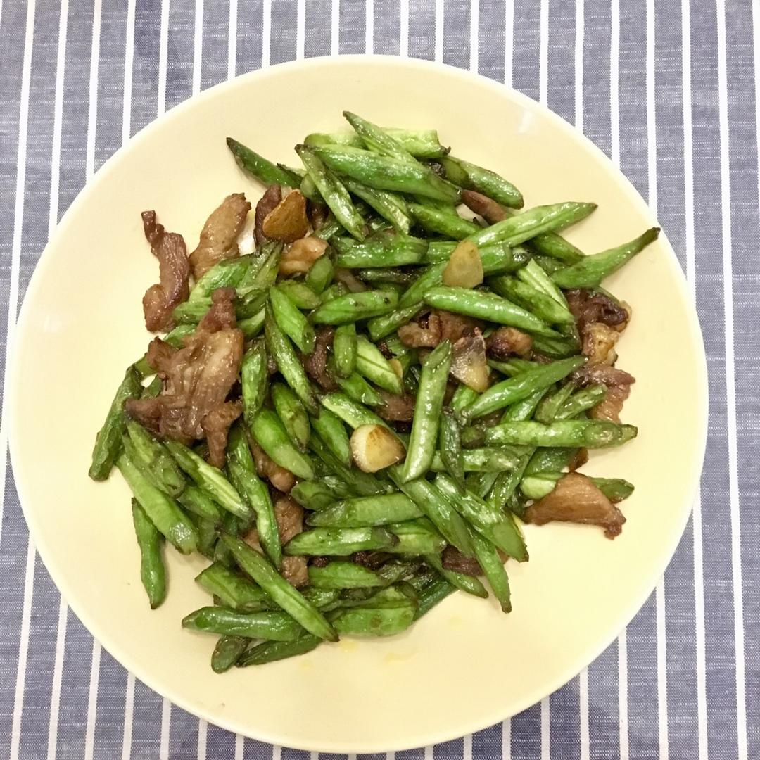 豆角炒肉丝