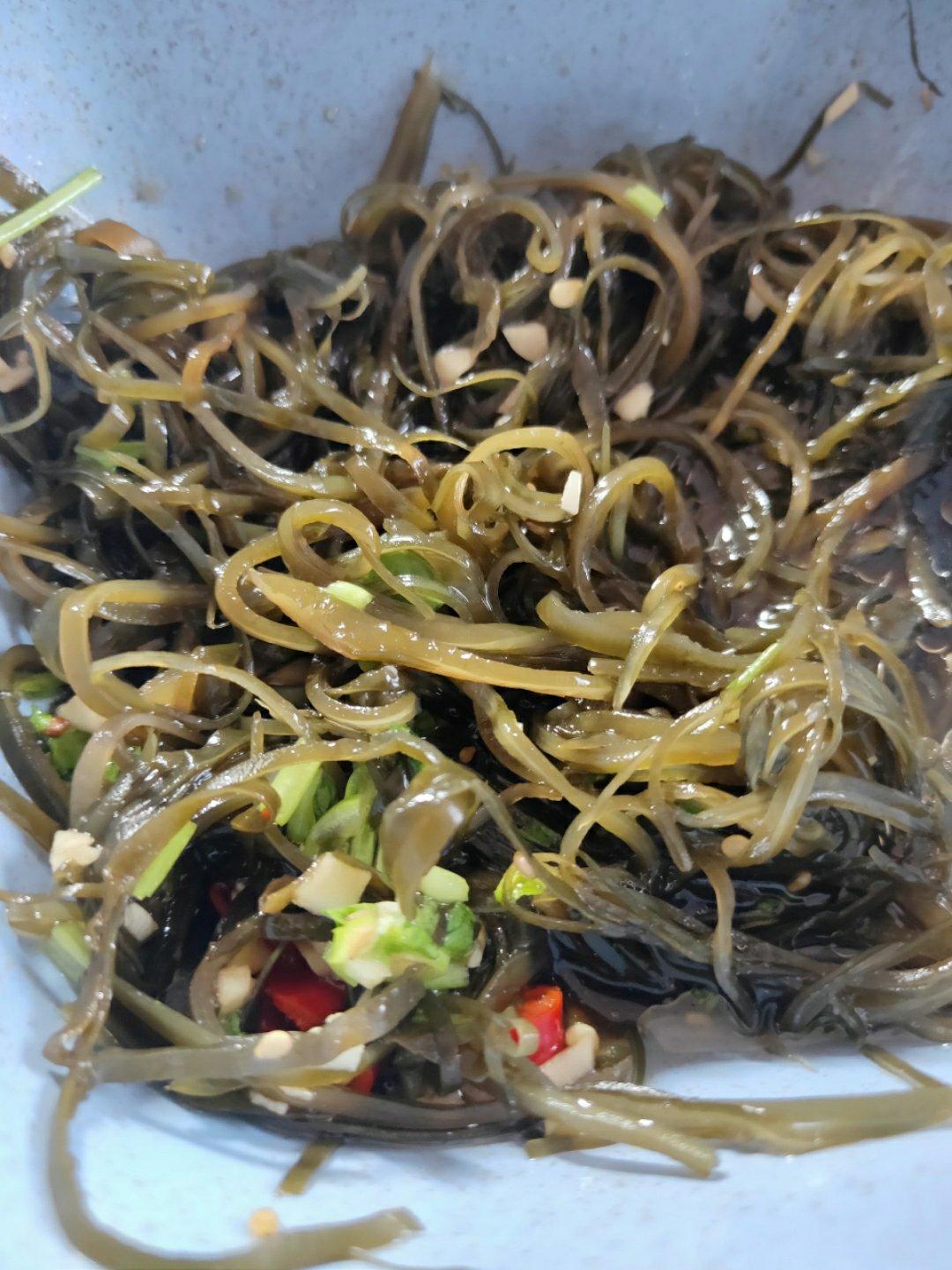爽口凉菜——酸辣海带丝