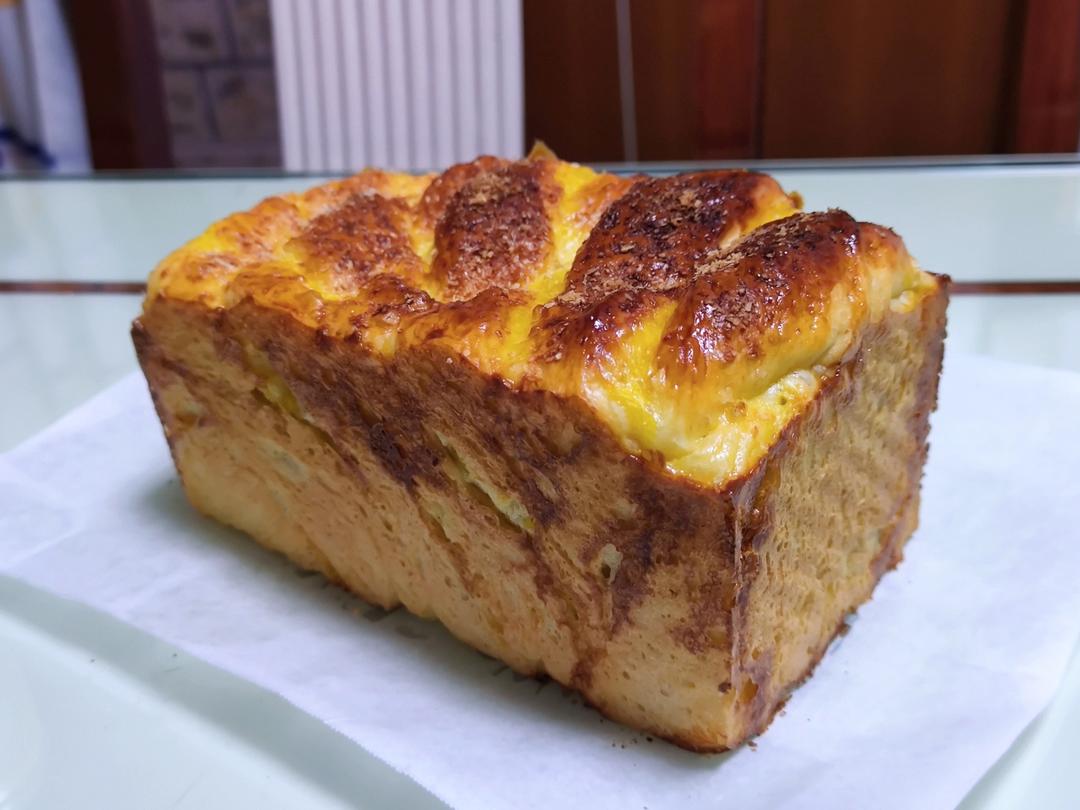双倍美味南瓜吐司（双重南瓜，美味加倍）