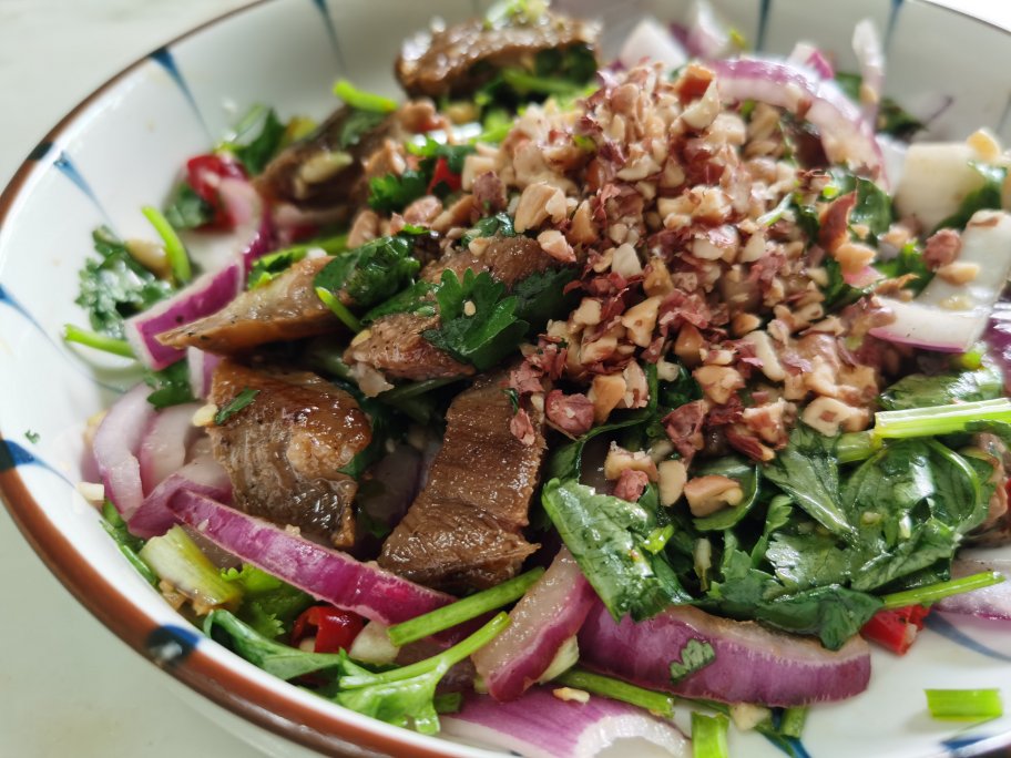萨瓦迪卡🇹🇭泰好吃！泰式牛肉沙拉